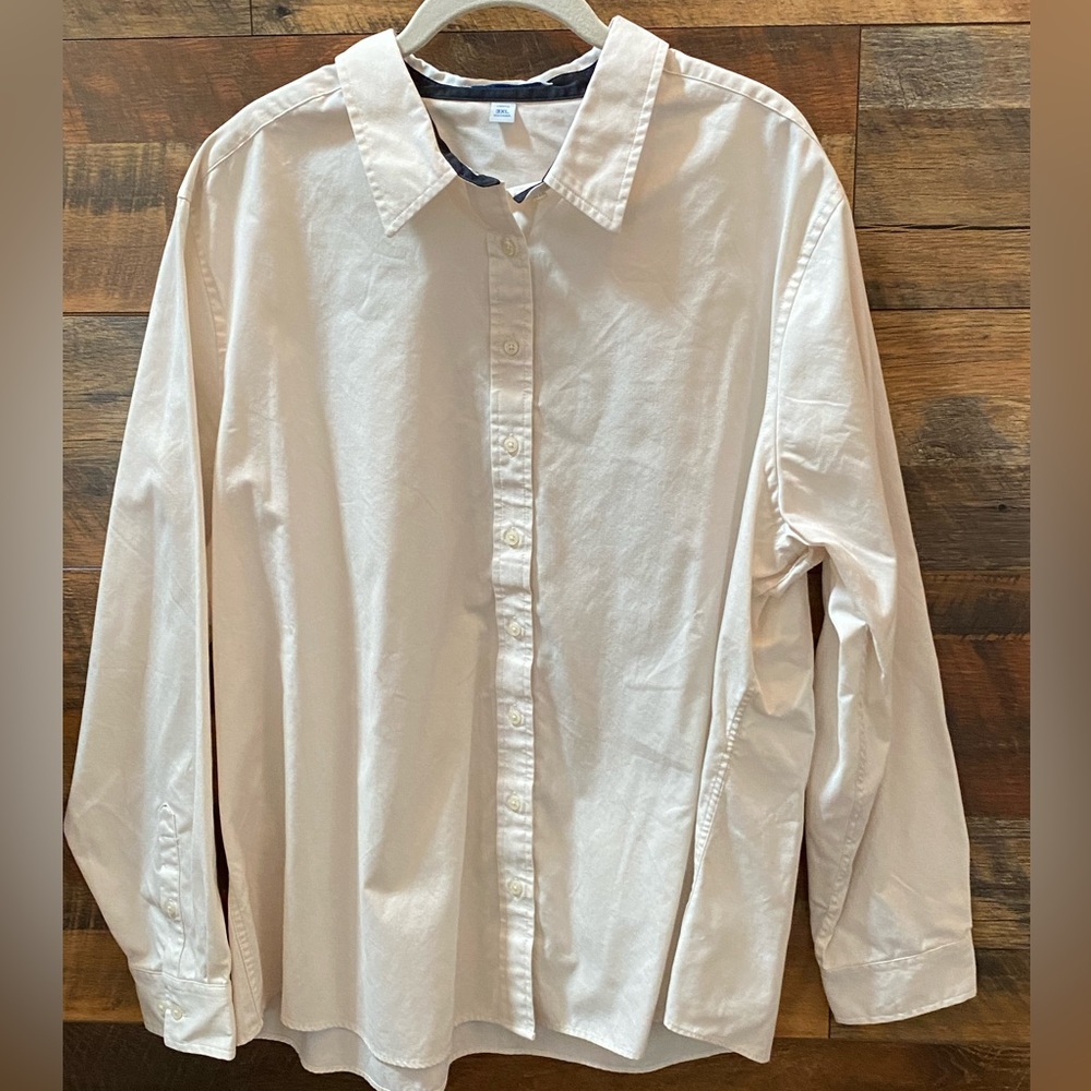Port Authority 3XL dress shirt in beige